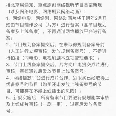 “网台同审”能加速网络视听行业精品化吗？——基于影视节目拍摄与制作环节的考察